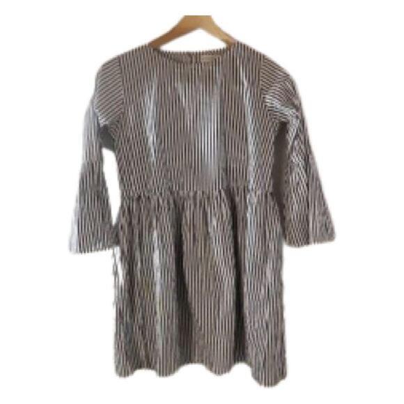 Anthropologie Faithful the Brand “Phoebe” Striped Babydoll Dress Sz 2 - Picture 2 of 7
